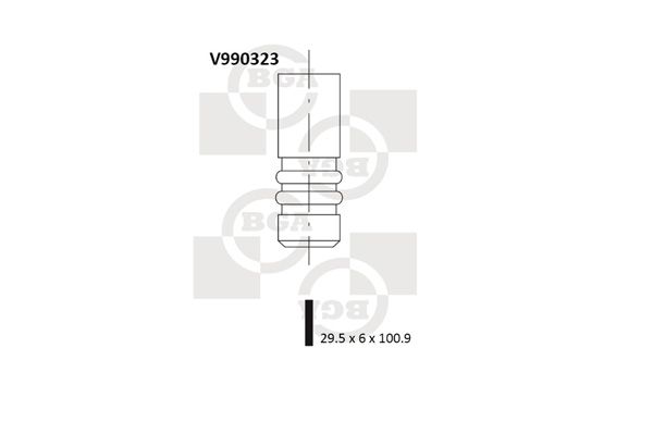 Впускной клапан BGA V990323