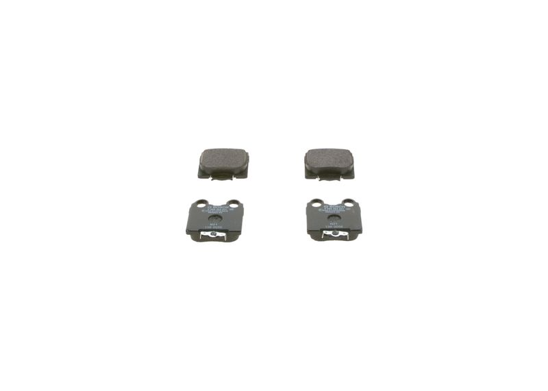 Комплект тормозных колодок, дисковый тормоз BOSCH 0986494231