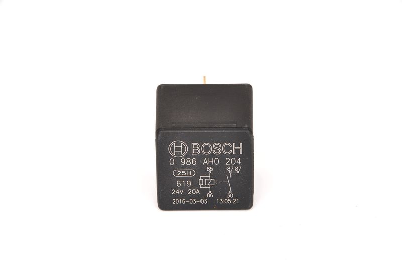 Реле, рабочий ток BOSCH 0986AH0204