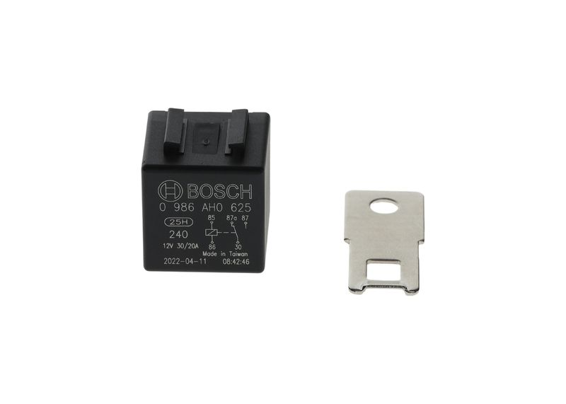 Реле, рабочий ток BOSCH 0986AH0625
