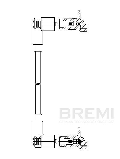 Провод зажигания BREMI 11447