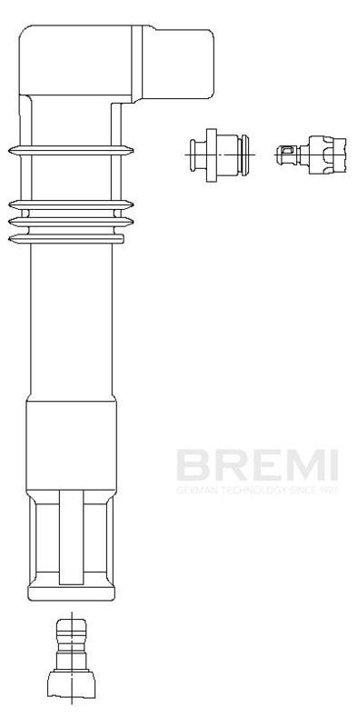 Вилка, свеча зажигания BREMI 13309A5