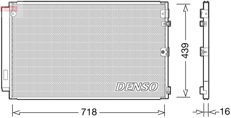 Конденсатор, кондиционер DENSO DCN51011