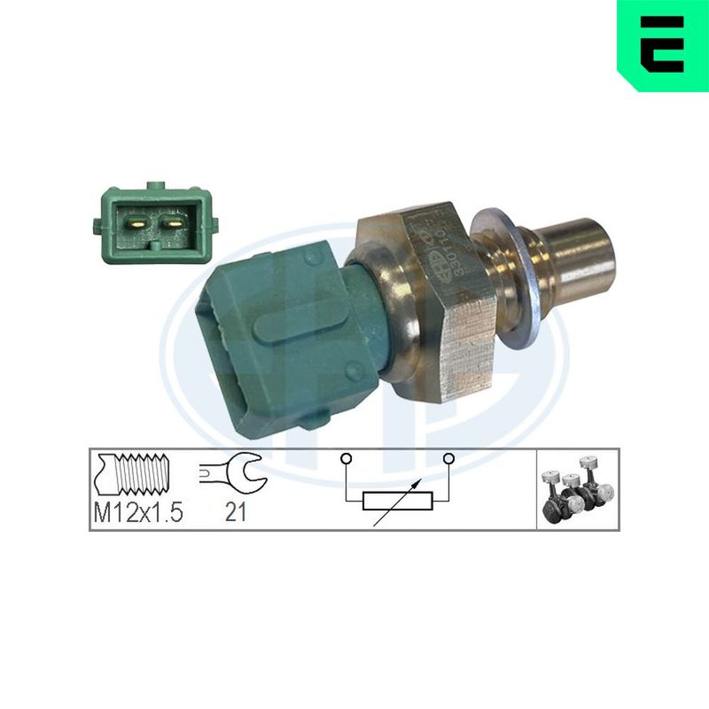 Датчик, температура охлаждающей жидкости ERA 330110
