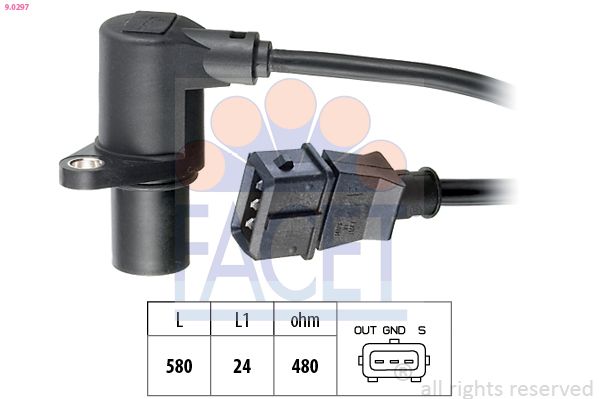 Датчик импульсов FACET 90297