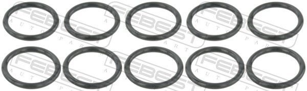 Уплотнительное кольцо, магистраль хладагента FEBEST RINGAH017PCS10
