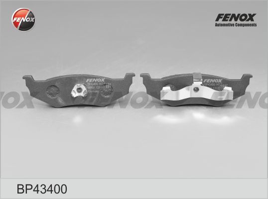 Комплект тормозных колодок, дисковый тормоз FENOX BP43400