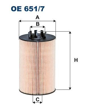 Масляный фильтр FILTRON OE6517