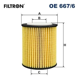 Масляный фильтр FILTRON OE6676