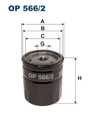 Масляный фильтр FILTRON OP5662