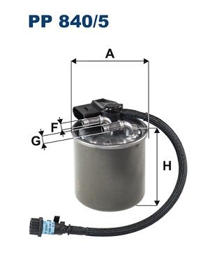 Топливный фильтр FILTRON PP8405