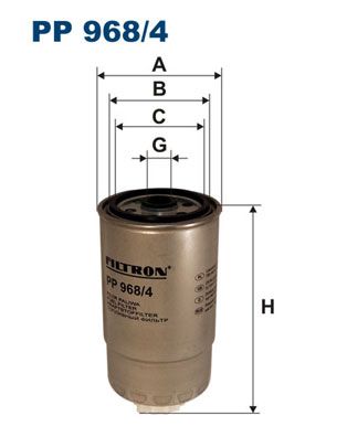 Топливный фильтр FILTRON PP9684
