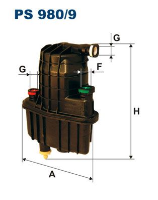 Топливный фильтр FILTRON PS9809