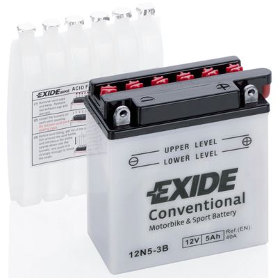 Стартерная аккумуляторная батарея EXIDE 12N53B