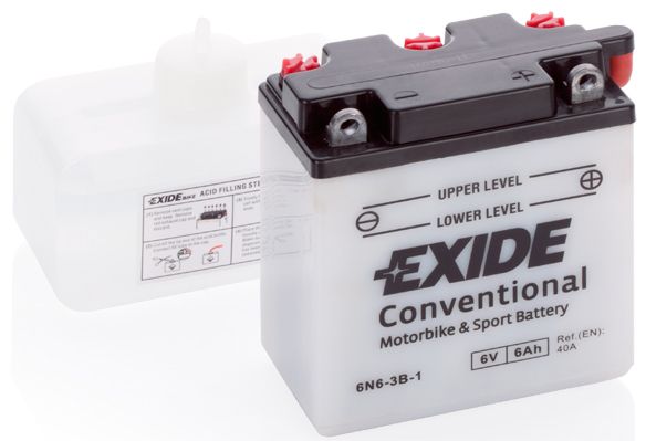 Стартерная аккумуляторная батарея EXIDE 6N63B1