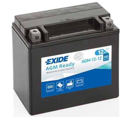 Стартерная аккумуляторная батарея EXIDE AGM1212