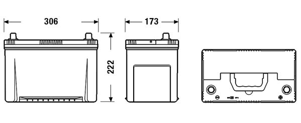 Стартерная аккумуляторная батарея EXIDE EA954