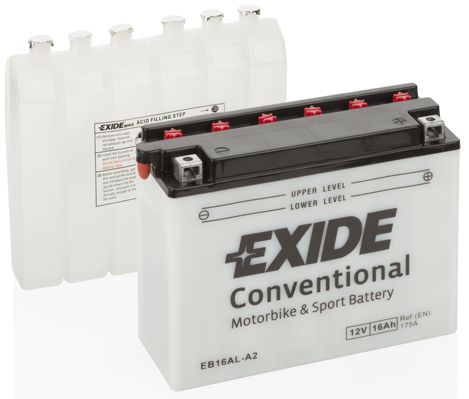 Стартерная аккумуляторная батарея EXIDE EB16ALA2