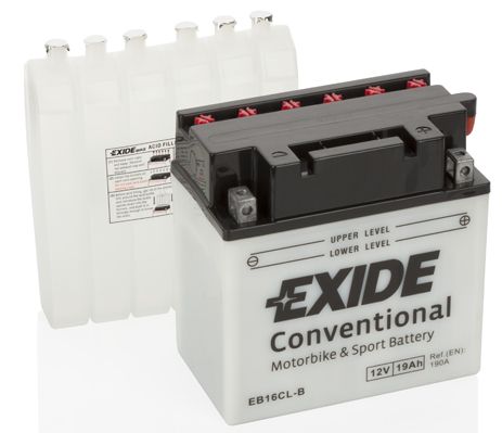 Стартерная аккумуляторная батарея EXIDE EB16CLB