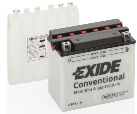 Стартерная аккумуляторная батарея EXIDE EB18LA