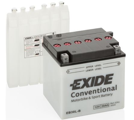 Стартерная аккумуляторная батарея EXIDE EB30LB