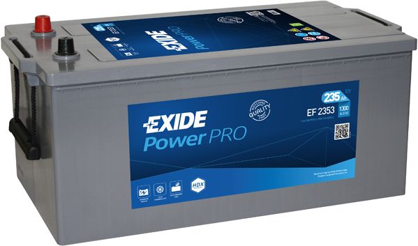 Стартерная аккумуляторная батарея EXIDE EF2353