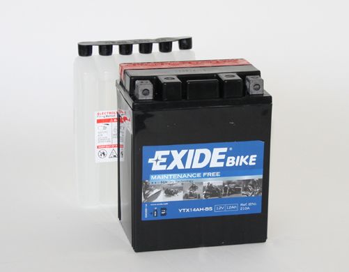 Стартерная аккумуляторная батарея EXIDE ETX14AHBS