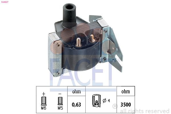 Катушка зажигания FACET 96027