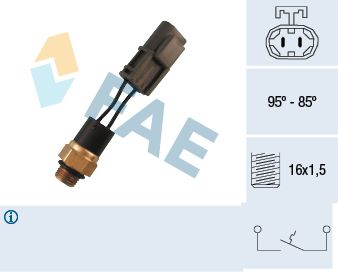 Термовыключатель, вентилятор радиатора FAE 37550