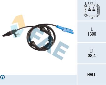 Датчик, частота вращения колеса FAE 78089