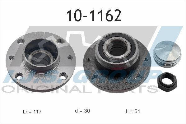 Комплект подшипника ступицы колеса IJS 101162