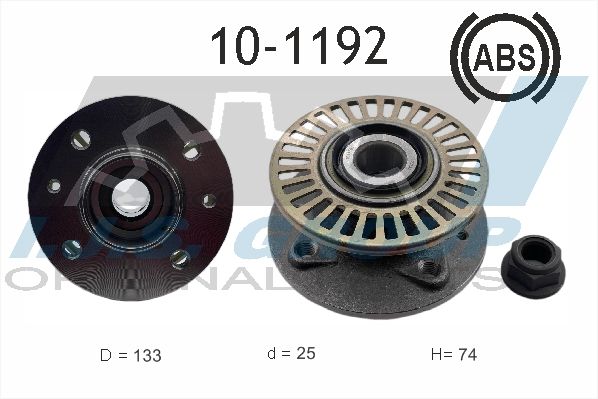 Комплект подшипника ступицы колеса IJS 101192
