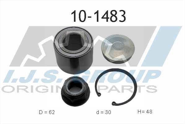 Комплект подшипника ступицы колеса IJS 101483