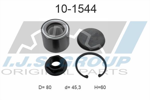Комплект подшипника ступицы колеса IJS 101544