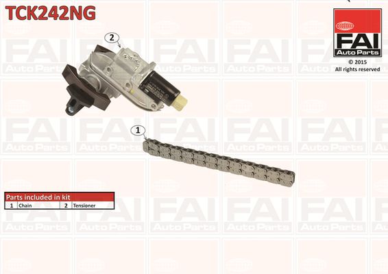 Комплект цели привода распредвала FAI AutoParts TCK242NG