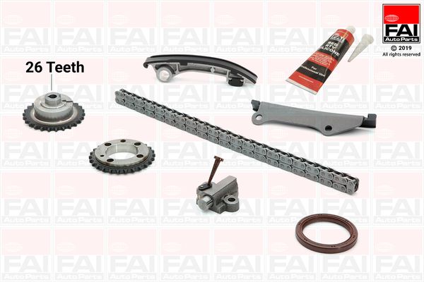 Комплект цели привода распредвала FAI AutoParts TCK43