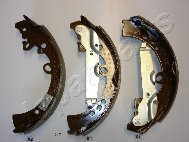 Комплект тормозных колодок JAPANPARTS GF217AF