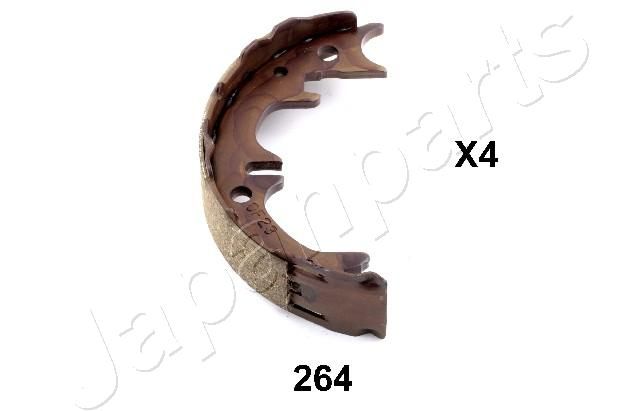 Комплект тормозных колодок, стояночная тормозная система JAPANPARTS GF264AF