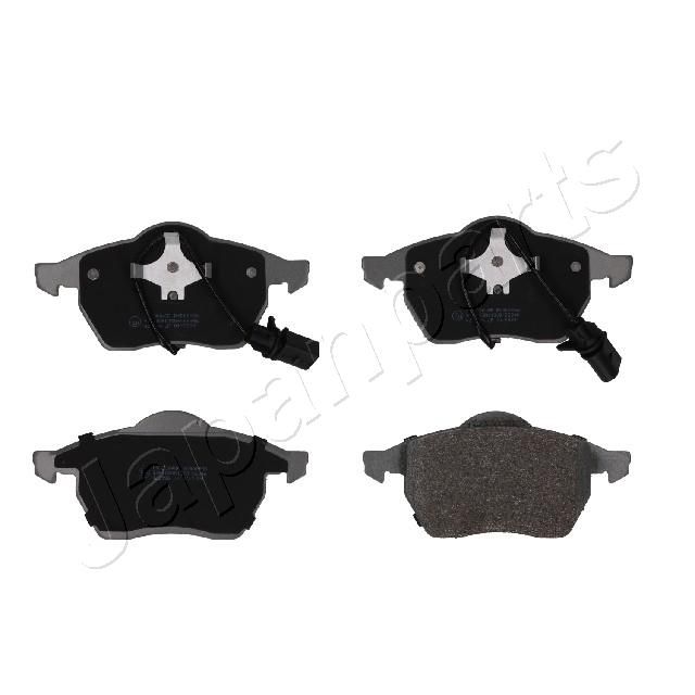 Комплект тормозных колодок, дисковый тормоз JAPANPARTS PA0004AF