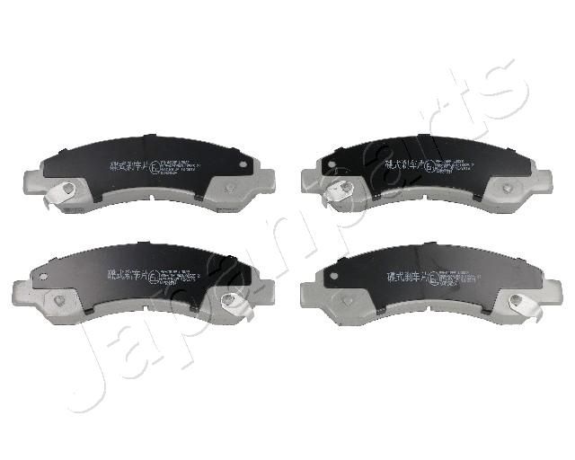 Комплект тормозных колодок, дисковый тормоз JAPANPARTS PA006AF