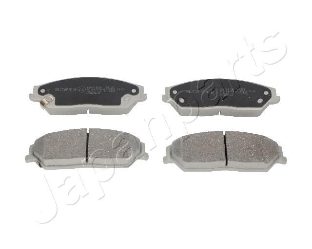 Комплект тормозных колодок, дисковый тормоз JAPANPARTS PA2012AF