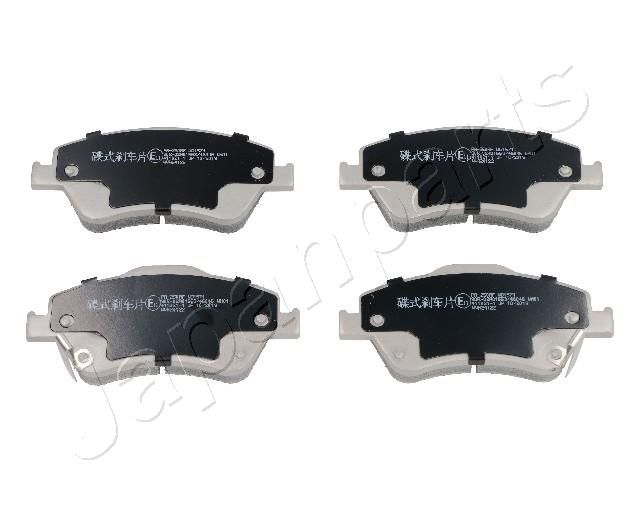 Комплект тормозных колодок, дисковый тормоз JAPANPARTS PA250AF