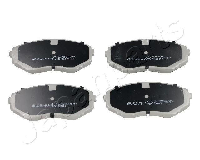 Комплект тормозных колодок, дисковый тормоз JAPANPARTS PA384AF