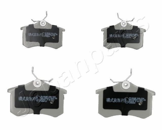 Комплект тормозных колодок, дисковый тормоз JAPANPARTS PP0002AF