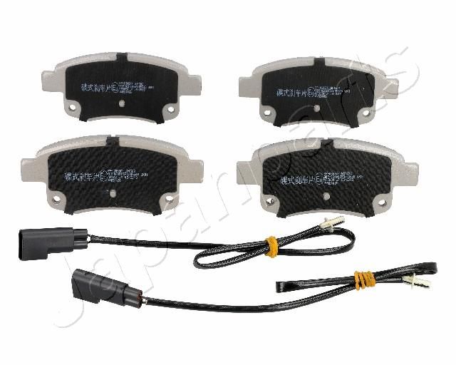 Комплект тормозных колодок, дисковый тормоз JAPANPARTS PP0308AF