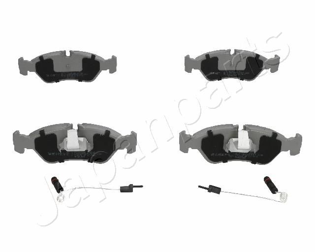 Комплект тормозных колодок, дисковый тормоз JAPANPARTS PP0512AF