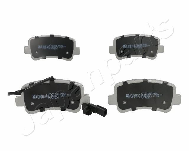 Комплект тормозных колодок, дисковый тормоз JAPANPARTS PP108AF