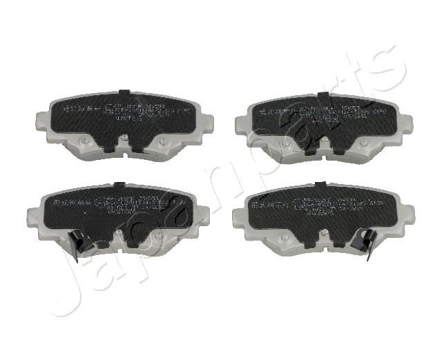 Комплект тормозных колодок, дисковый тормоз JAPANPARTS PP308AF
