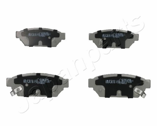 Комплект тормозных колодок, дисковый тормоз JAPANPARTS PP504AF