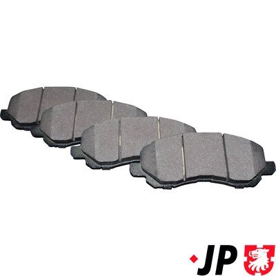 Комплект тормозных колодок, дисковый тормоз JP GROUP 5063600910
